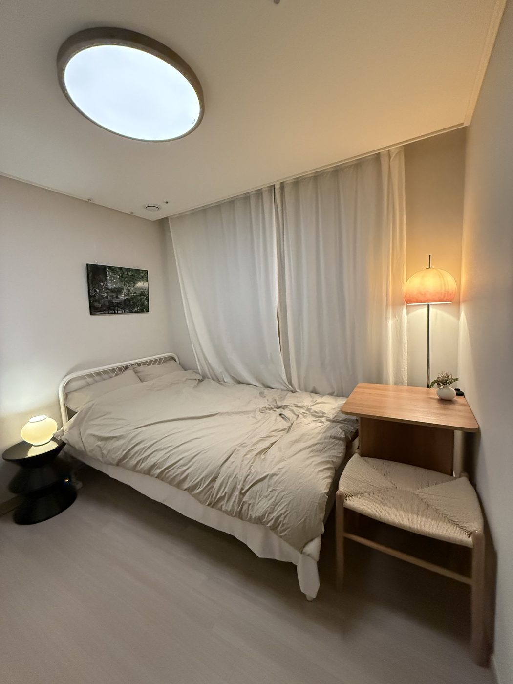 Warm bedroom